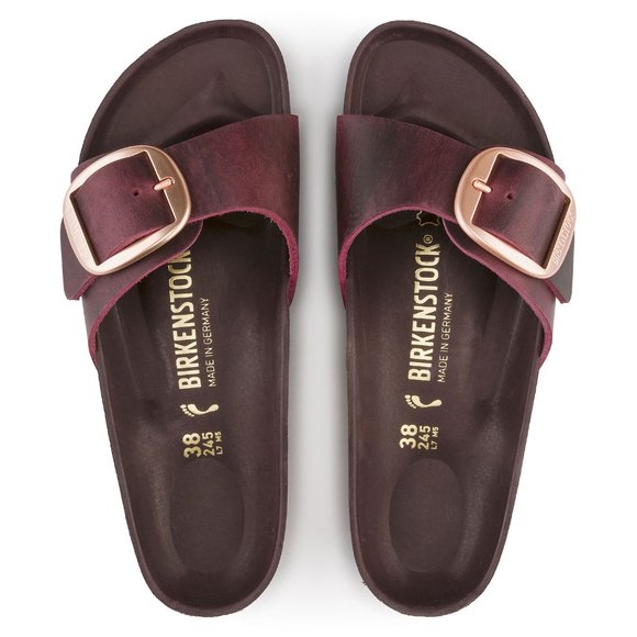 Birkenstock Shoes - NIB Birkenstock Madrid Big Buckle Zinfandel 37